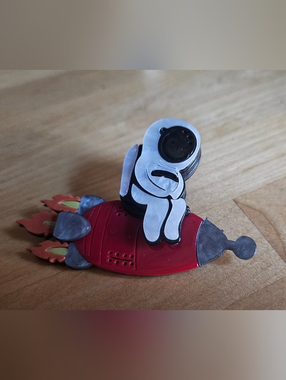 Erstwilder Style Rocket Man Brooch